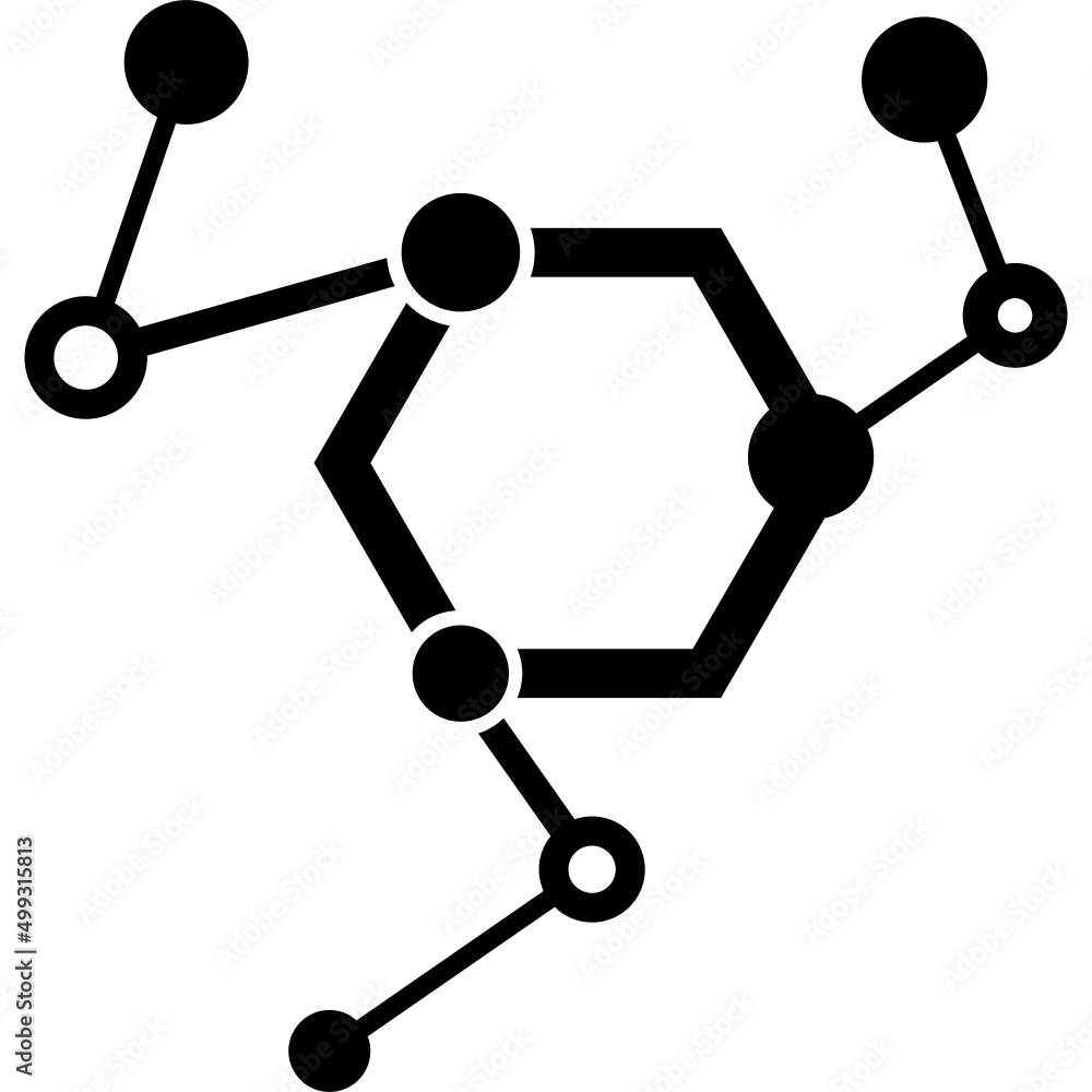 chemical structure icon chemical structure icon