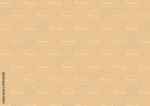 Dorayaki symbol pattern wallpaper. Dorayaki is a Japanese sweet. Dorayaki is a Japanese snack.