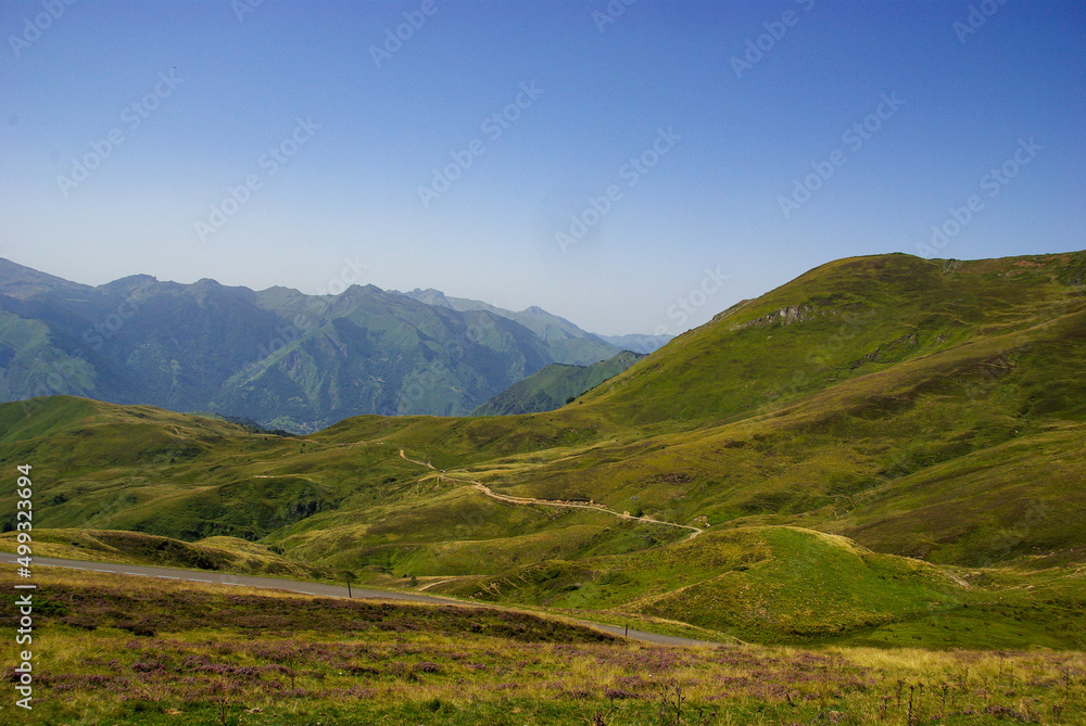 Summer scenery in the French Pyrenees