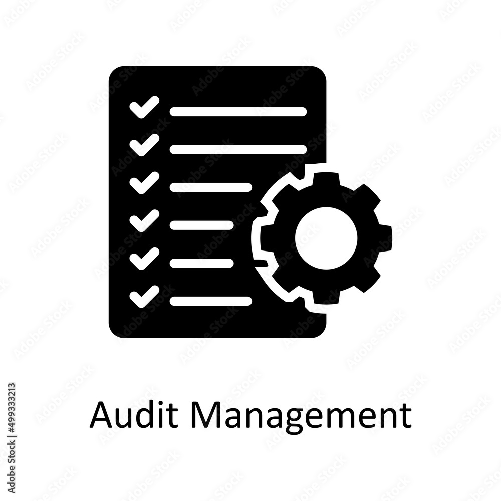 Audit Management Vector Solid icons for your digital or print projects. Audit Management Vector Solid icons for your digital or print projects.