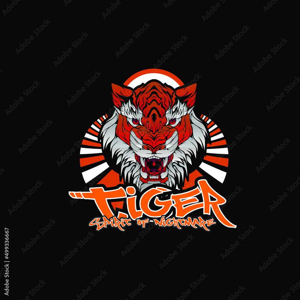 monster logo icon for e-sport team sign vector illustration Stock ...