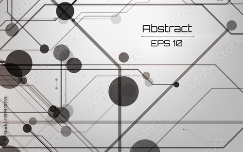 futuristic abstract background. Server, internet, speed. Futuristic tunnel HUD. Motion graphics for an abstract data center .vector illustration ,eps10,wireframe, background