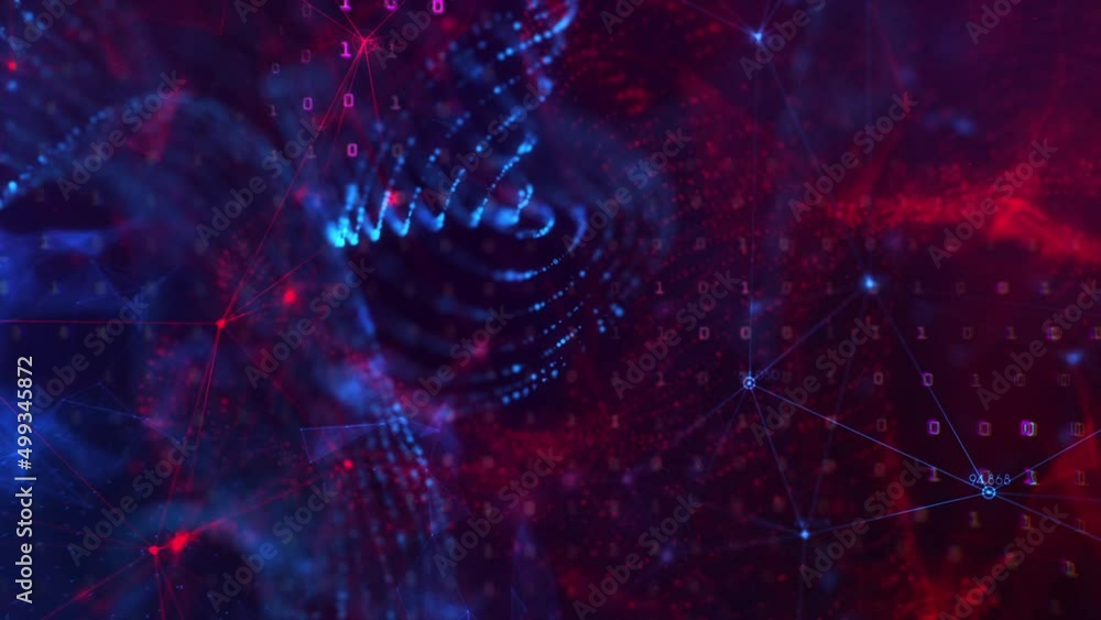 SCI-FI BACKGROUND. ABSTRACT SCI-FI MOTION BACKGROUND SEAMLESSLY LOOPED ...