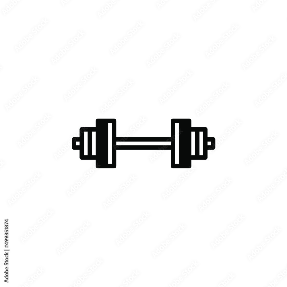 Gym, Fitness, Weight Solid Line Icon Vector Illustration Logo Template. Suitable For Many Purposes. Gym, Fitness, Weight Solid Line Icon Vector Illustration Logo Template. Suitable For Many Purposes.