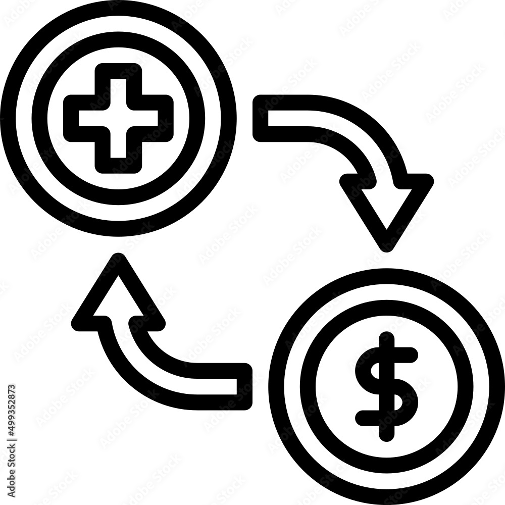 Obraz premium medical outline icon