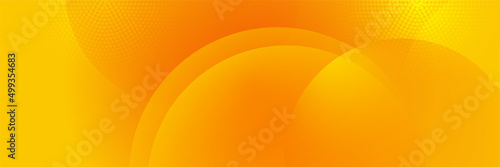Modern minimal orange futuristic technology science background design . Abstract orange banner vector illustration. Yellow orange vector abstract graphic design. Banner Pattern background template.