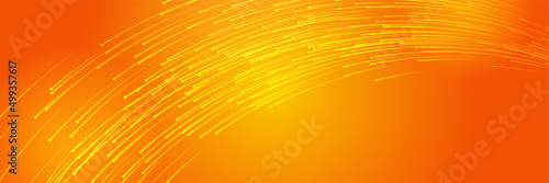 Modern colorful banner template. Yellow and orange banner design. futuristic technology science background design. Yellow orange vector abstract graphic design. Banner Pattern background template.