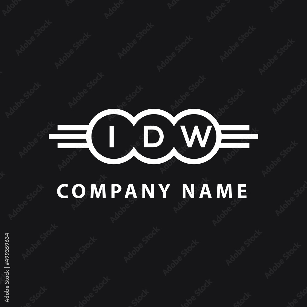 IDW letter logo design on black background. IDW creative initials letter logo concept. IDW letter design.
IDW letter logo design on black background. IDW creative initials letter logo concept. IDW letter design.