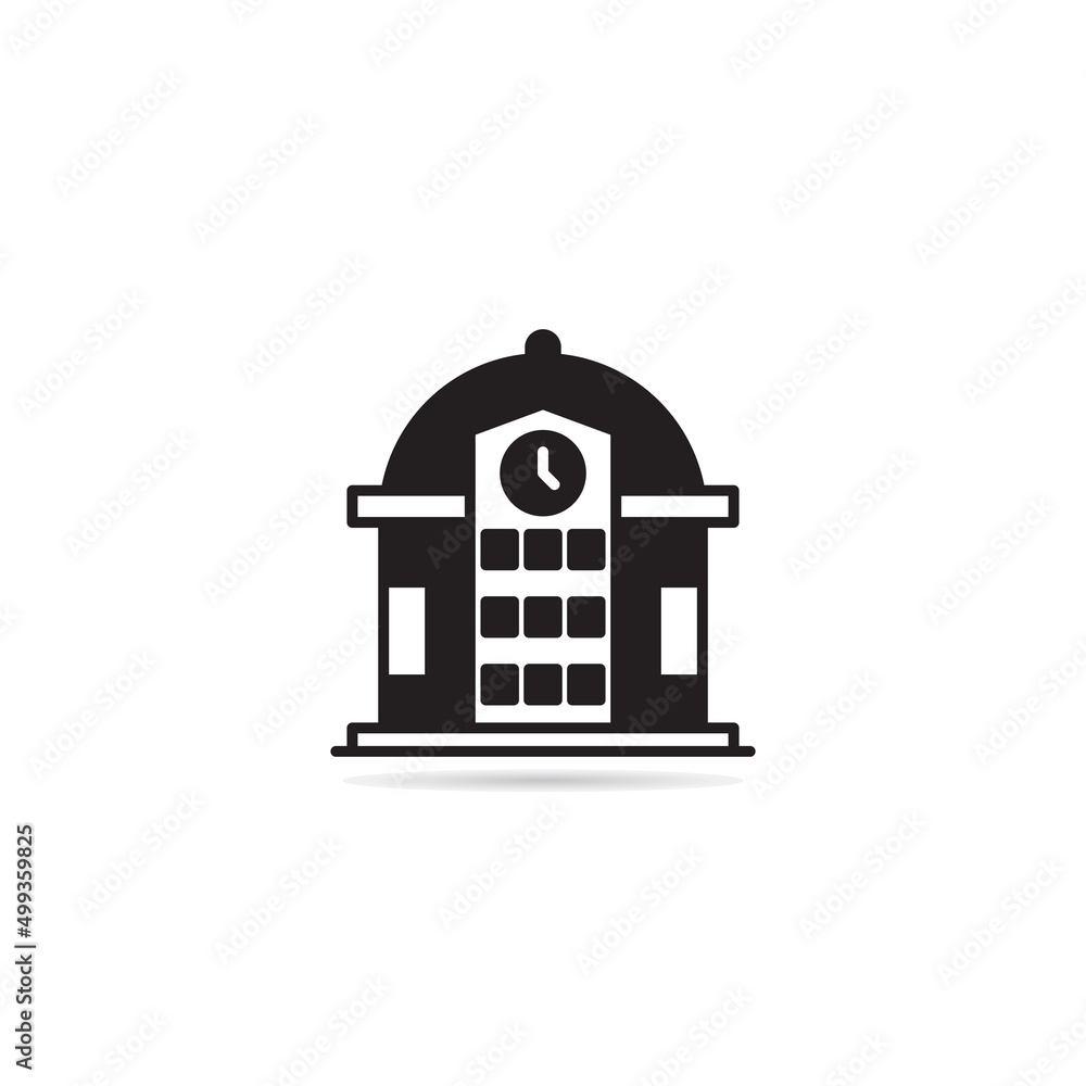 school and university icon vector illustration school and university icon vector illustration
