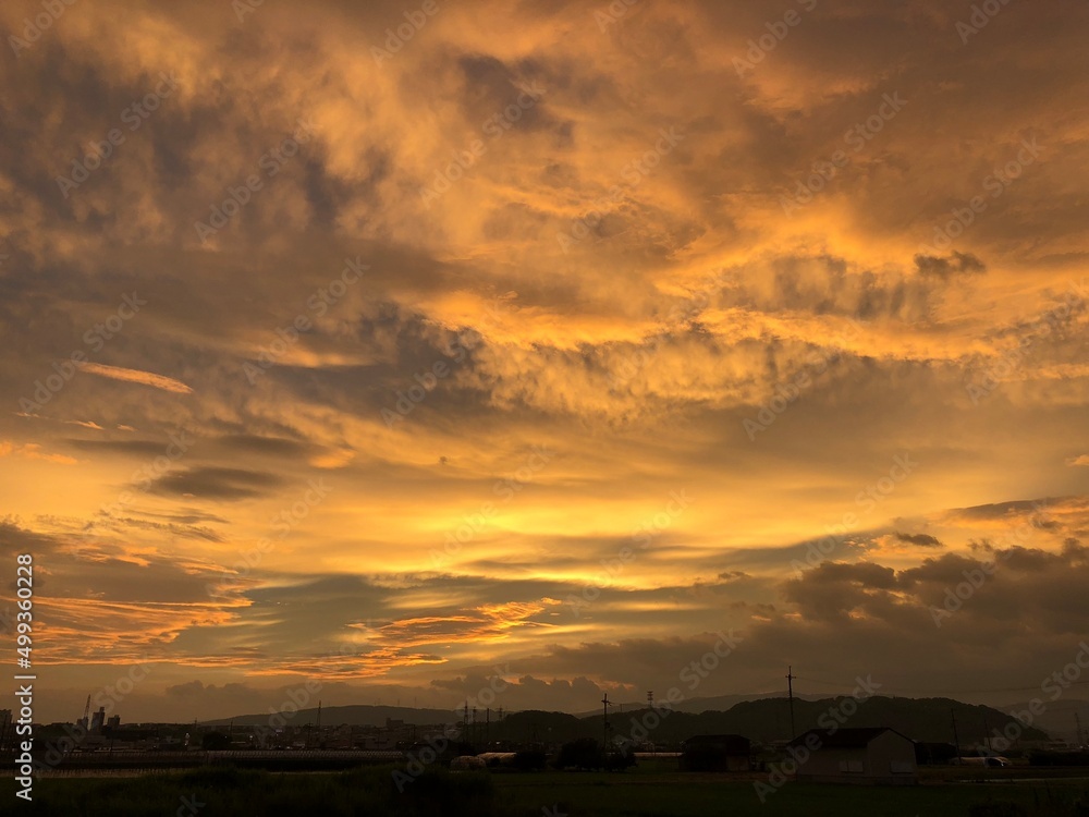 夕焼け