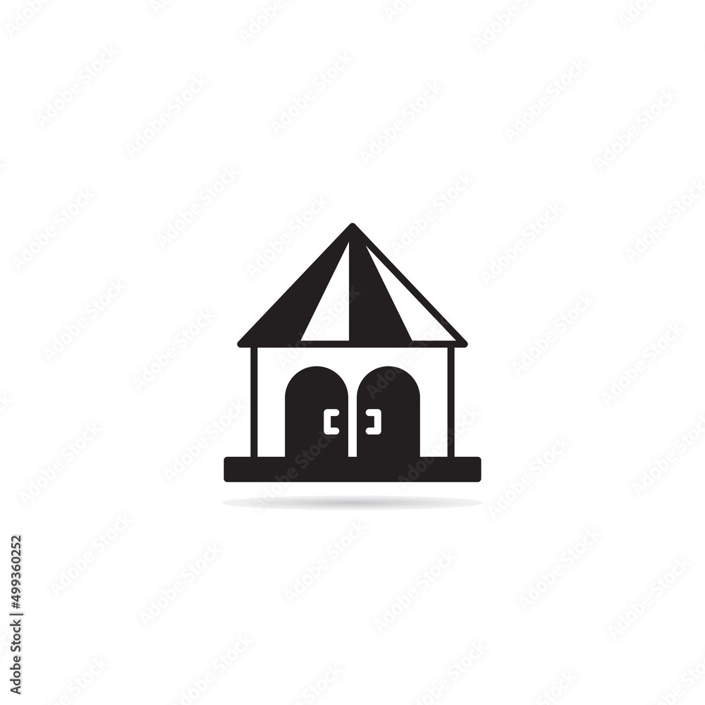home building icon vector illustration home building icon vector illustration