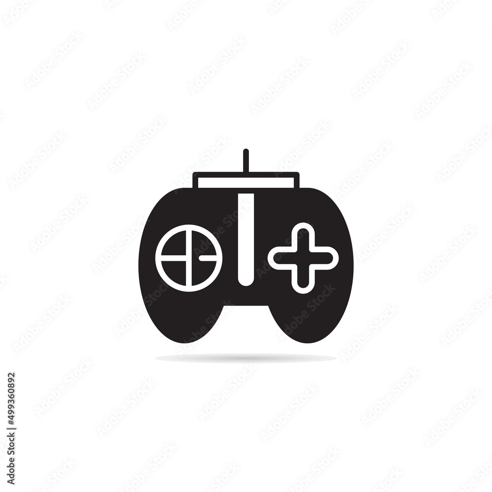 game controller icon on white background game controller icon on white background