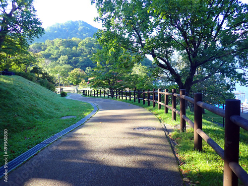 Lake Shikotsu in Hokkaido Japan