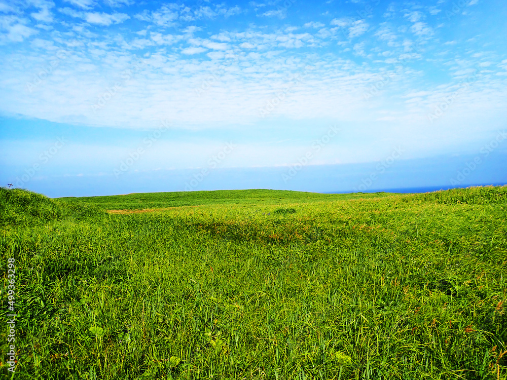 Sutokon area in Rebun island, Hokkaido, Japan