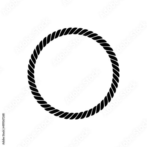 black and white circle