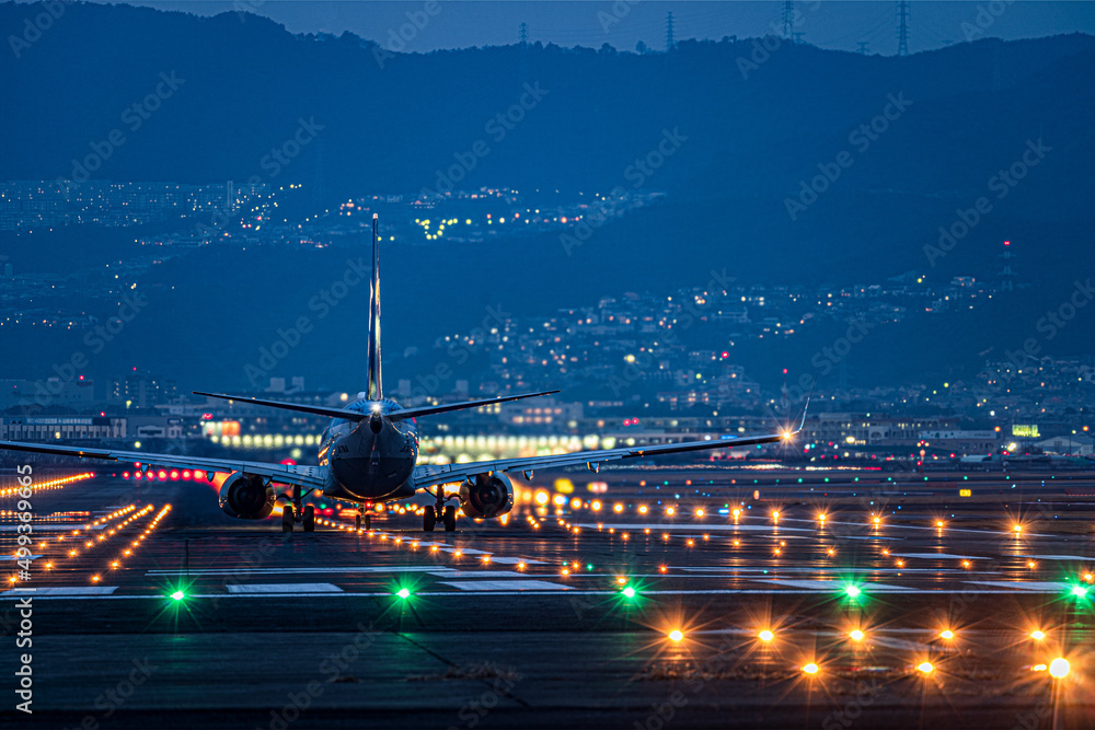 Fototapeta premium 大阪府【伊丹空港（大阪国際空港）】