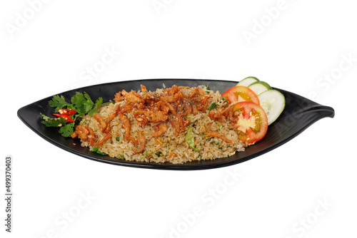 Salty fish fried rice, delicious Vietnamese food