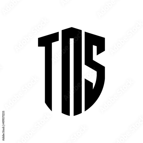 TNS letter logo design. TNS modern letter logo with black background. TNS creative  letter logo. simple and modern letter logo. vector logo modern alphabet font overlap style. Initial letters TNS  photo