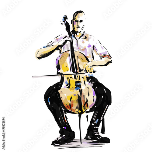 Sketch of symphony band band draw 