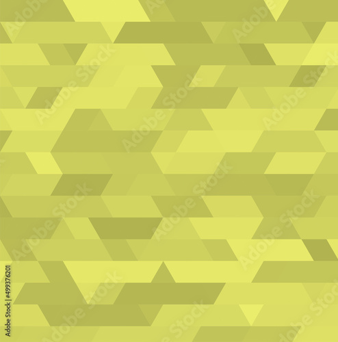三角モザイクタイル黄