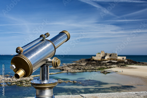 Bild auf Leinwand Saint-Malo, Fort National