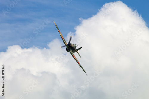 Hawker Hurricane in flight