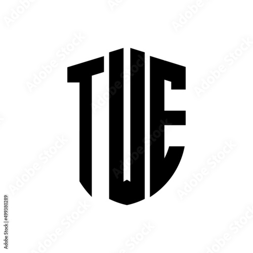 TVE letter logo design. TVE modern letter logo with black background. TVE creative  letter logo. simple and modern letter logo. vector logo modern alphabet font overlap style. Initial letters TVE  photo