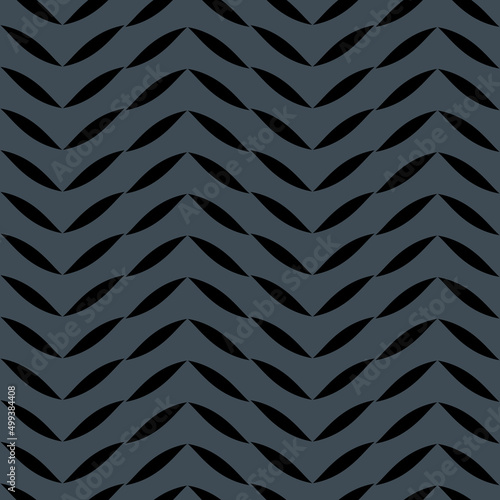 Dark grey geometric vector pattern, abstract repeat background