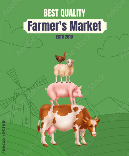 Farm Marker Poster