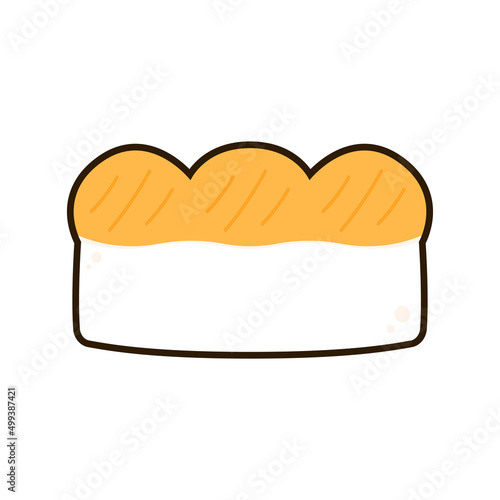 Toast logo. Bread vector. bread symbol. wallpaper. free space for text. bread logo design.