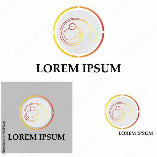 Medical mechanical tonometer icon vector