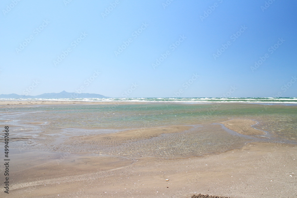 透明な入来浜の海 透明な入来浜の海