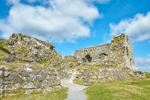 Rock of Dunamase Castle Is A Historic building That Is Located in Portlaoise, Ireland. Travel place landmark.