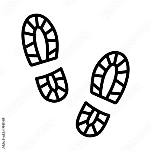 Boot Print Icon