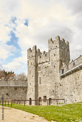 Photography Swords Castle Is A Historic building That Is Located in Swords, Dublin, Ireland