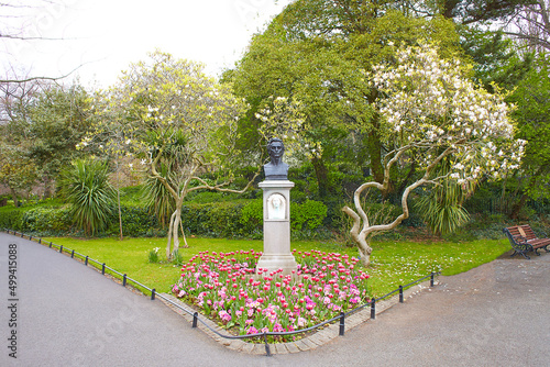 Bust of Mangan, St Stephen's Green, Dublin