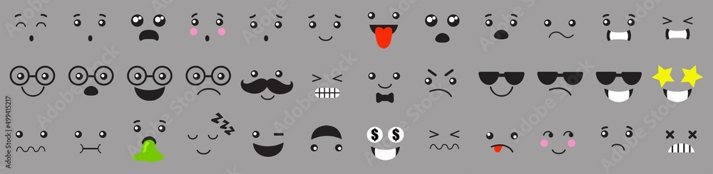 emoji icons vector design. Bad and Good Review. Happy and Sad reaction. emoji icons vector design. Bad and Good Review. Happy and Sad reaction.