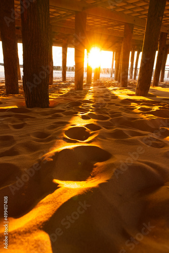 Beach path to freedom