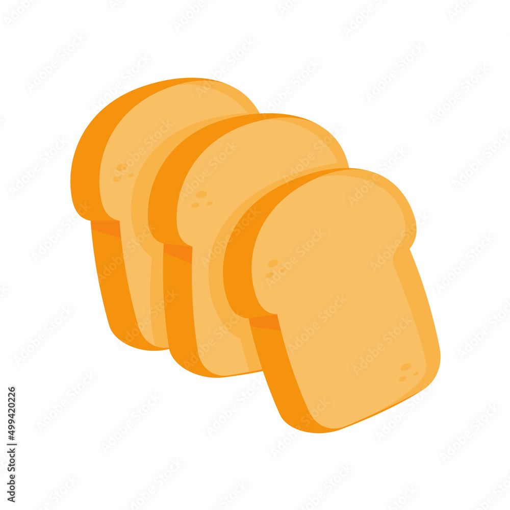 Vector Bakery. Bread from wheat flour is a delicious breakfast. Vector Bakery. Bread from wheat flour is a delicious breakfast.