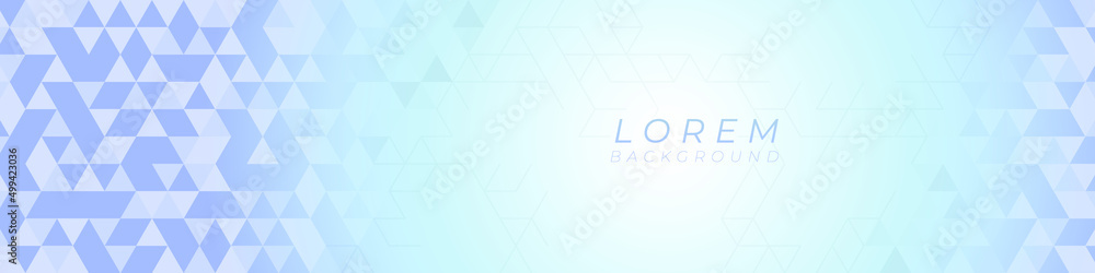 Light abstract geometric background with a pattern in the shape of a triangle vector banner template Light abstract geometric background with a pattern in the shape of a triangle vector banner template