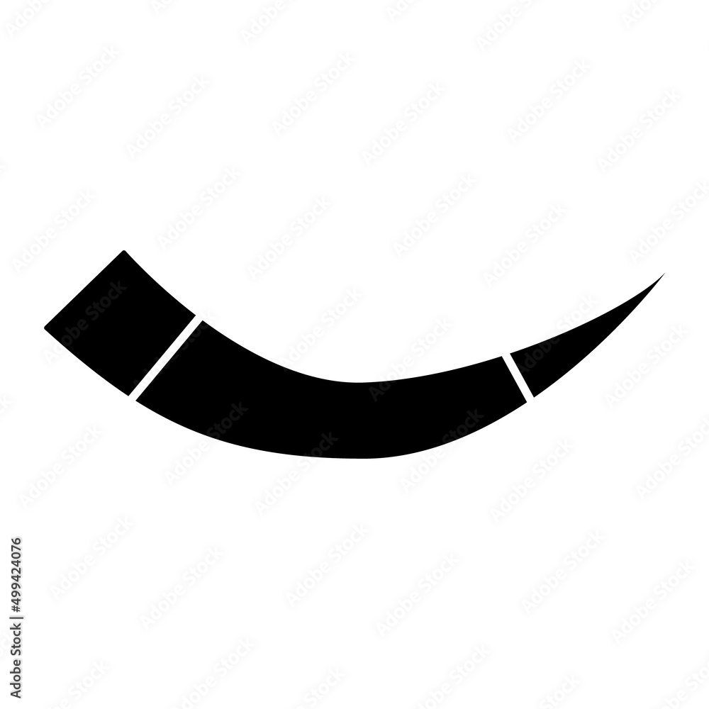 Viking drinking horn icon, culture decoration tradition symbol, retro equipment drink vector illustration Viking drinking horn icon, culture decoration tradition symbol, retro equipment drink vector illustration