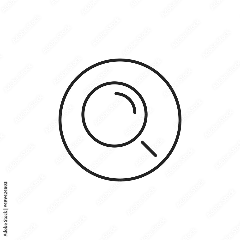 Search icon. High quality black vector illustration. Search icon. High quality black vector illustration.