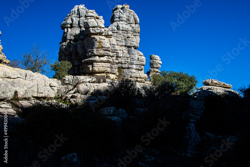 The Torcal de Antequera Natural Park contains one of the most impressive examples of karst landscape in Europe. Andalusia, Spain