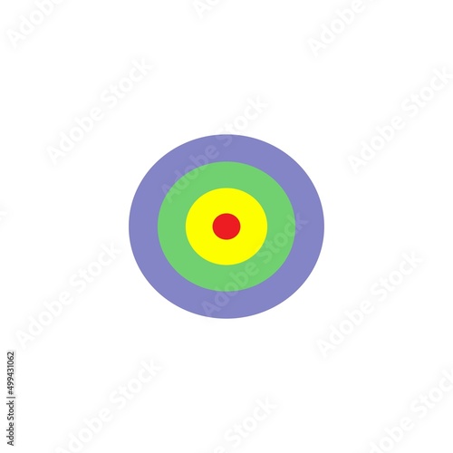 target icon vector illustration graphic design image