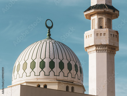 Canvas Print Saudi Mosque in Gibraltar, UK