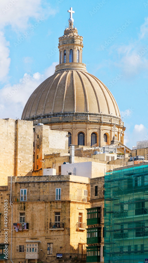 Valletta, Malta on a sunny afternoon