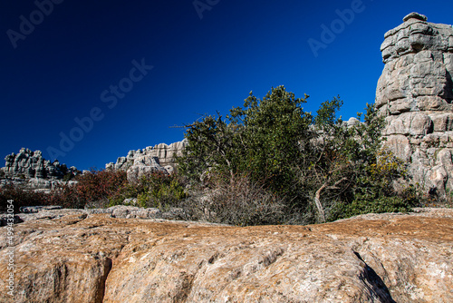 The Torcal de Antequera Natural Park contains one of the most impressive examples of karst landscape in Europe. Andalusia, Spain