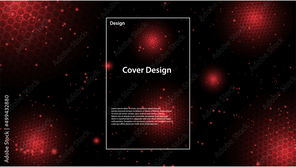 Obraz premium abstract particles background