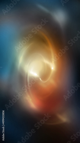 Colorful neon rotating lights glowing background.