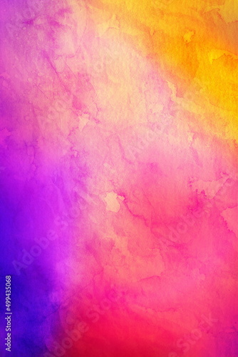 Watercolor texture background colorful splash